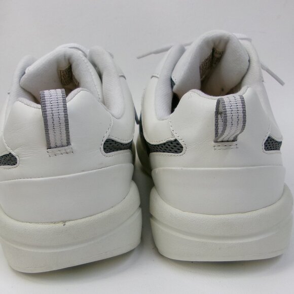 Dr Comfort Men's Comfort Plus White & Gray Athletic Shoes‎ 9.5 Wide 7540 - Picture 4 of 6